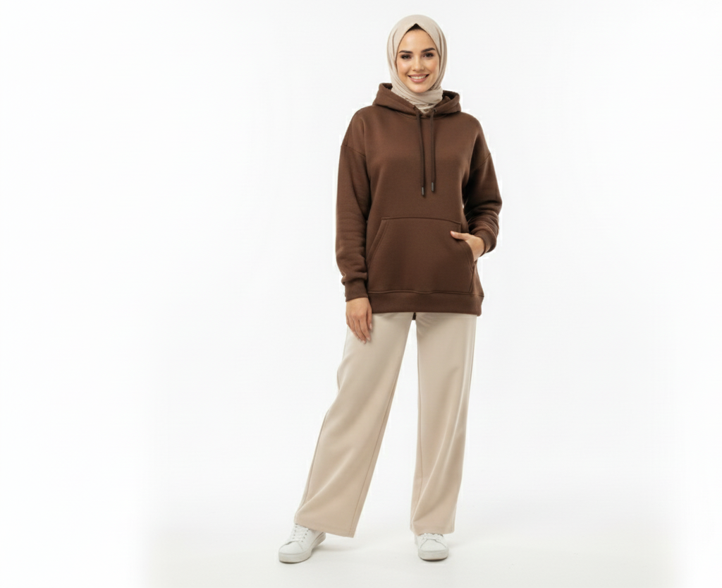 هودي "الدفء العصري" - Oversize Hoodie